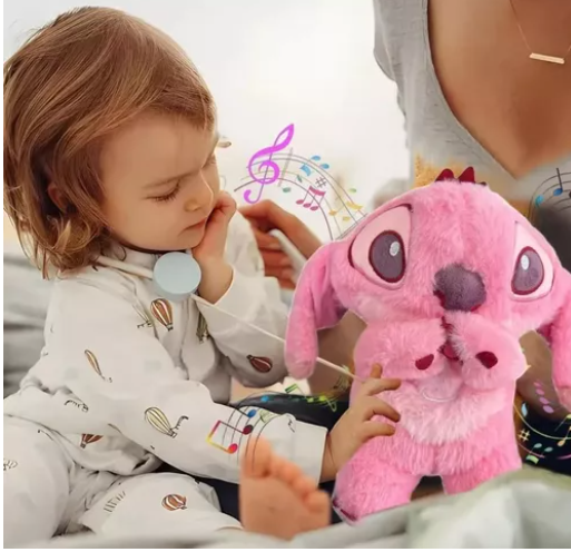 💙 Stitch que Respira | Peluche para la Ansiedad y el Sueño en Colombia 💖