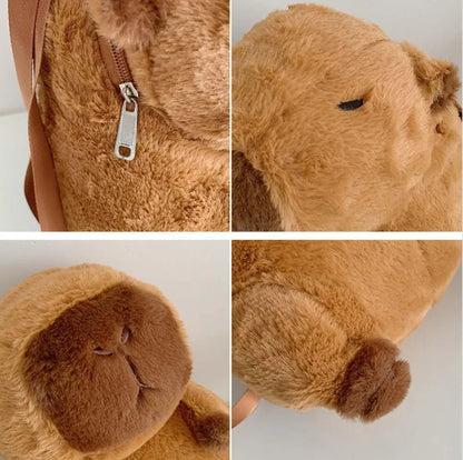 👜 Bolso de Peluche Capibara | Accesorio Kawaii & Aesthetic en Colombia.